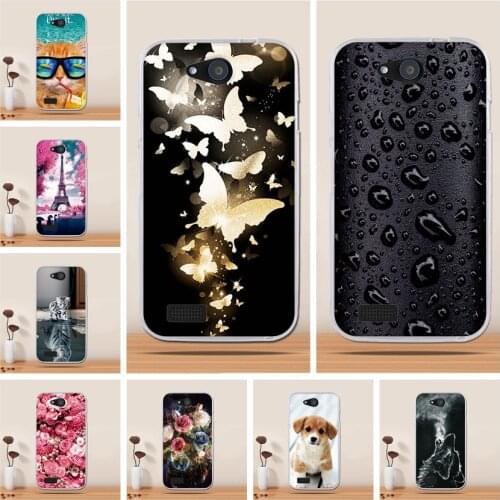 Soft TPU Case For ZTE Q Lux Blade 4G Case Silicone Cute Cat Fundas Coque For ZTE Blade Q Lux 4G 3G A430 Phone Case Bags Shell