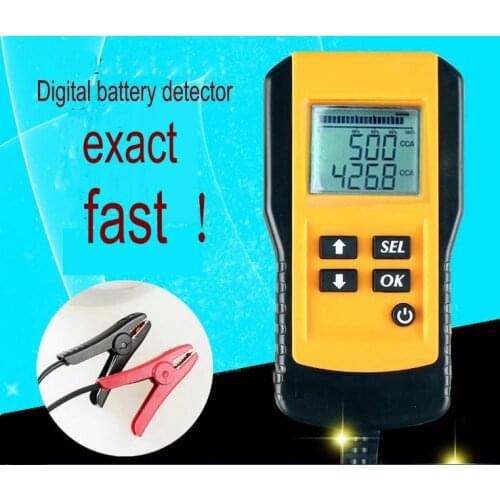 Electric vehicle battery tester internal resistance testing instrument battert life or current/capacity detector surveymeter