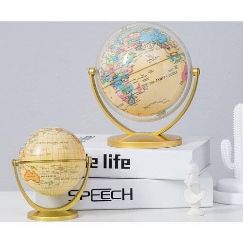 Simple And Creative Universal Globe Model Decoration Modern Style Study Office Desk Decoration Student Teaching Aids Gifts
