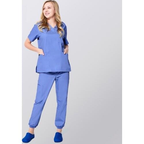 Work Uniform,Scrub Set,Men Women Working Clothes