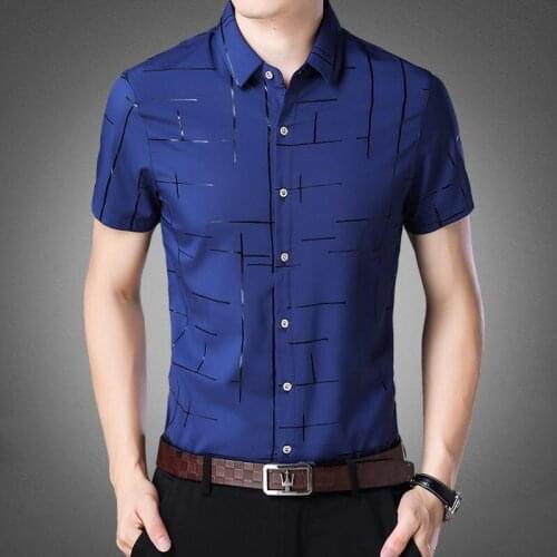 Shirt for man,Short Sleeve Men Shirt,Short sleeve shirt man,Summer Cool Shirt Men Clothing Business Casual Shirts