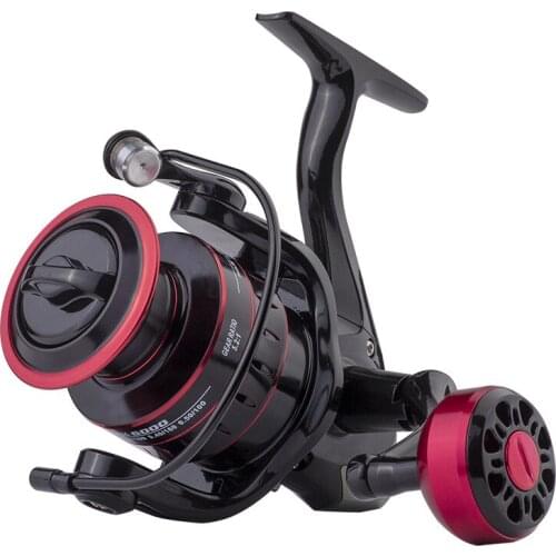 Fishing Reel Spinning Wheel All-metal 500-7000 Series Long Throw Sea Pole 8KG Braking Force Fishing Vessel Carretilha De Pesca