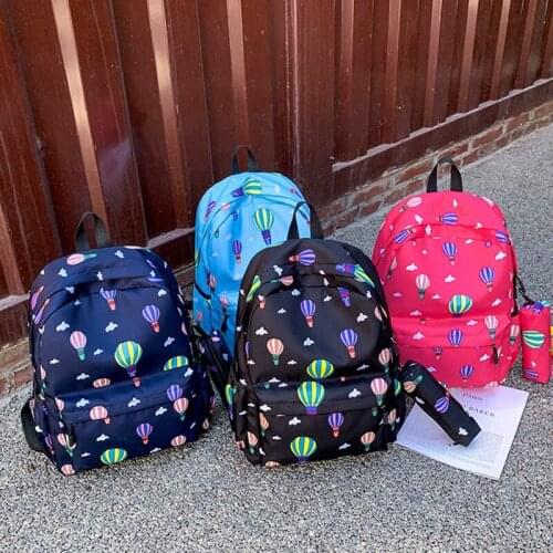 Fashion Women Backpack Nylon School Bag For Teenage Girls Large Capacity Shoulder Bag 15.6 Inch Laptop Rucksack Female Mochilas