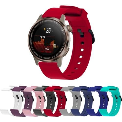 For COROS PACE 2 Smart Watch Accessories 20mm Silicone Watch Band Straps Bracelet For Coros APEX 42mm Watchband Apex Correa