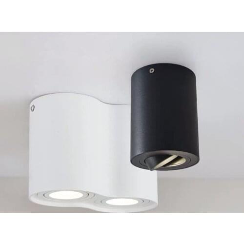 Modern Parlor Led Ceiling Lamp White/Black Body Kitchen light Aisle Hanglamp Bedroom Ceiling Lights 30 Degrees Rotation