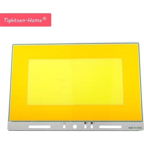 Super Bright 200W DC 12V COB LED source Chip White+Warm white dimmable Strip Light Lamp 310MMx210MM LED lighting project