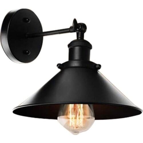 Retro Industrial Wall Mount Lamp (without Bulb) Home Bedroom Garage Vintage Fixture Night Light Multipurpose Wall Sconce