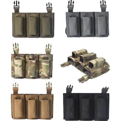 Tactical Vest LV119 FSCK AVS Six Union Attack Front Panel Magazine Replace Insert Pouch For Sub Holster 5.56 9MM Mag Holder