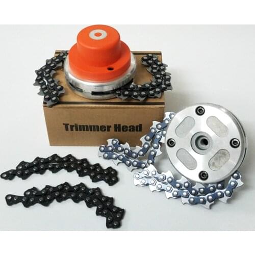 Universal Lawn Mower Chain Trimmer Head Chain Brushcutter for Trimmer Garden Grass Brush Cutter Tools Spare Parts