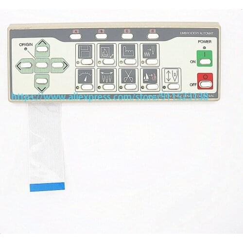 EBY01570 Good Quality Barudan Embroidery Machine Spare Parts Convex Operation Panel (Keypad)