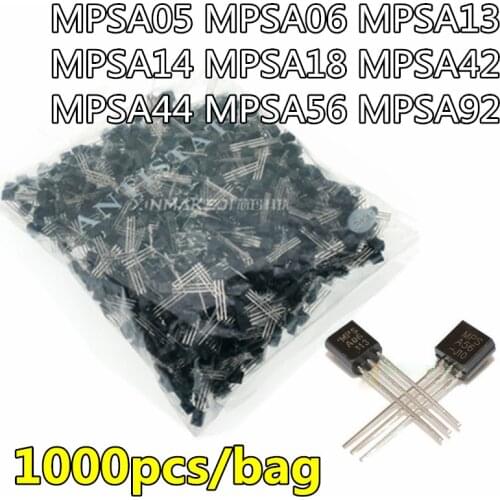 50pcs MPSA56 TO92 A56 TO-92 Amplifier Transistors