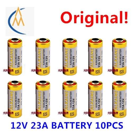 12v23a battery a23s doorbell infrared anti-theft flasher 23a12v electric fan 433 garage gate rolling shutter door remote control