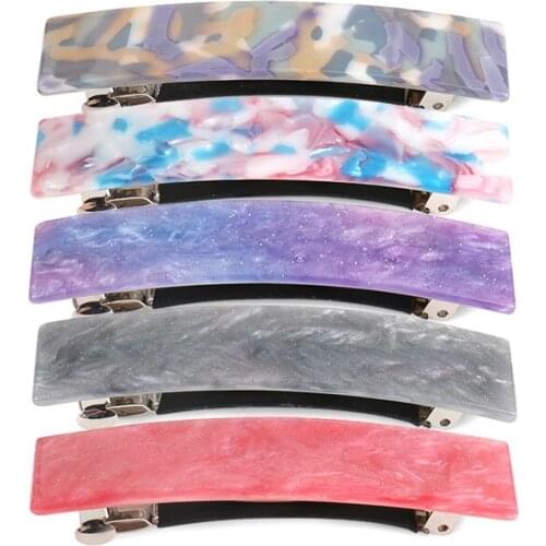 3pcs French Design Candy Color Hair Ornament - Hair Barrette Clip for Women Lady Fashion Hair Accessory Jewelry for Tiara Wear