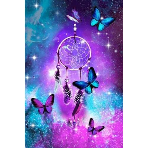 5d diy diamond embroidery full square&round Animal Dreamcatcher diamond painting Cross Stitch Rhinestone mosaic home decoration