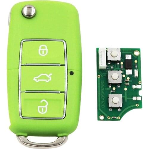 Car Key 3 Button Universal Remote Key B01-luxury Green KD key For Kd300 Kd900 Urg200 Prorgammer