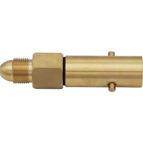 FILL GAS BOTTLE CYLINDER UK Bayonet LPG Filler to BRASS ADAPTER