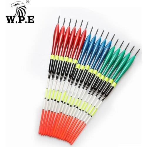 W.P.E Brand Fishing Float 5pcs/lot Barguzinsky Fir Floats Size 4/5/6g Carp Fishing Bobber Vertical Buoy Fishing Tackle