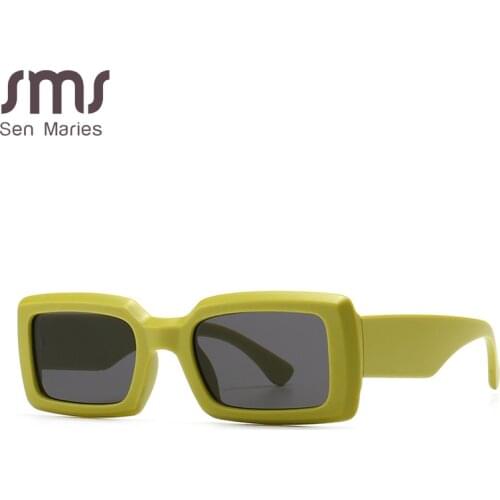 2020 Square Sun Glasses Luxury Brand Travel Small Rectangle Sunglasses Men Women Vintage Retro Oculos Lunette De Soleil Femme