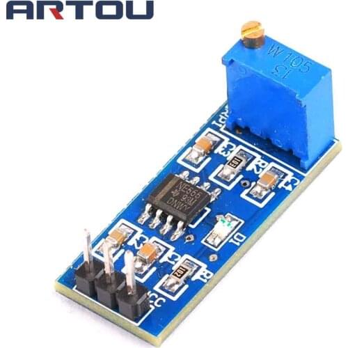 DC 5V 12V NE555 Adjustable Resistance Frequency Pulse Generator Module Single Channel Output for Arduino Smart Car