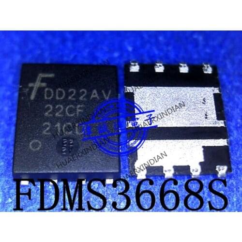 1Pieces New Original FDMS3668S 22CF 21CD FDMS3664S 22CF 100D 22CF 10OD QFN8 In Stock Real Picture