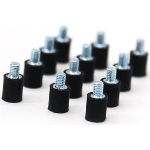 TCMM FPV Accessories M3 Shock Absorbing Screw Anti-Vibration Fixed Screws Mounting VD Rubber Pillar for FPV Racing Drone