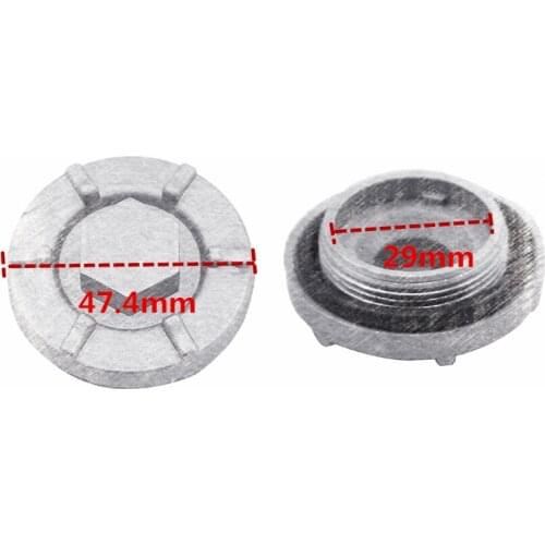 4HC-15351-00-00 Oil Drain Plug Screw Bolt Replaces OEM for Yamaha ATV Quad GRIZZLY KODIAK XV250 RHINO450 WOLVERINE 450