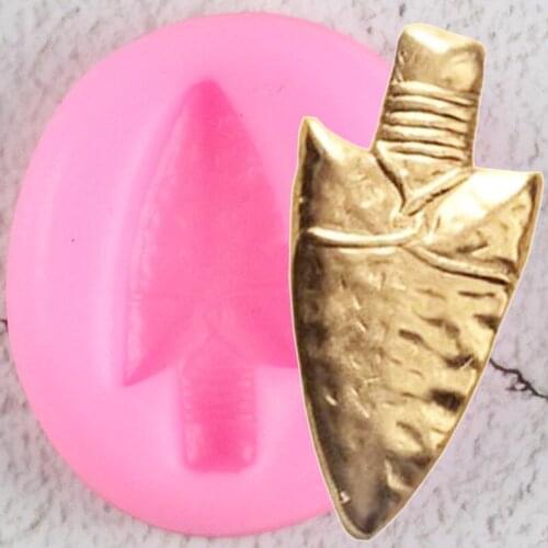 3D Arrow Silicone Molds DIY Baby Birthday Cake Decorating Tools Fondant Mould Candy Polymer Clay Chocolate Gumpaste Moulds