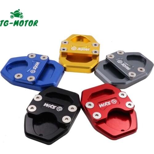 TG-Motor For SYM CRUISYM 300 GTS 300i Joymax z300 GTS300i Motor Kickstand Foot Side Stand Extension Support Plate Enlarger Pad
