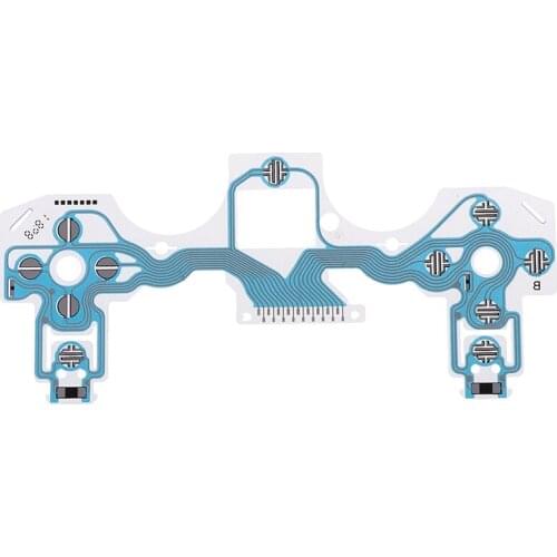 Replacement Ribbon Circuit Board for PS4 Dualshock 4 Pro Slim Controller Conductive Film Keypad flex Cable PCB Circuit Board
