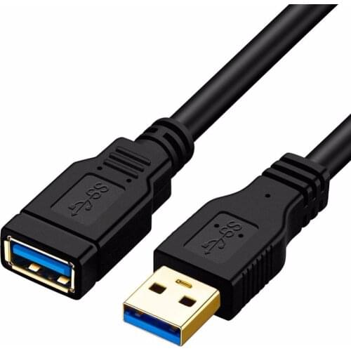 3M/5M USB 3.0 High Speed Extender Cord Type A Male to A Female for Playstation, Xbox, USB Flash Drive, Card Reader, Hard Drive