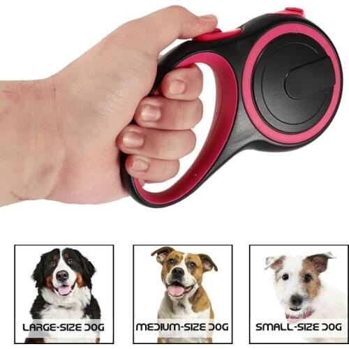 8M Pet Dog Leash Automatic Retractable Nylon Leads Extending Outdoor Walking Running Leads for Small Medium Dogs Pet Product