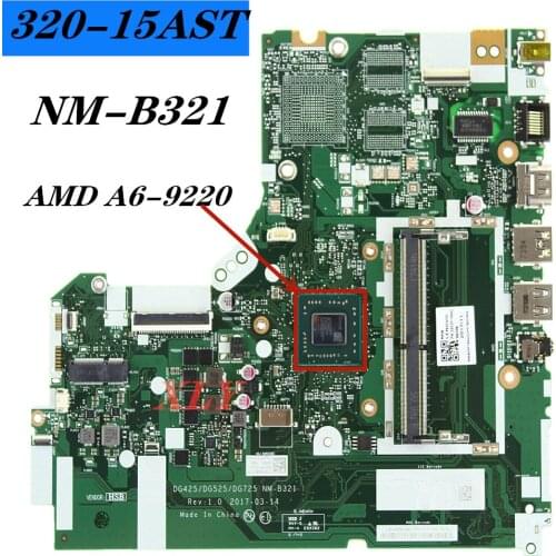 AMD A6-9220 for Lenovo IdeaPad 320-15AST Mainboard NM-B321 5B20P19442 100% functional test free delivery