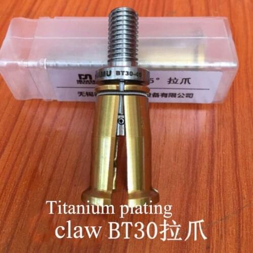 Bt30 4 Petal clamp pull claw External thread pull claw Four-claw