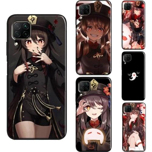 Genshin Impact Hutao Case For Huawei P Smart 2019 2021 Nova 5T P20 P40 P30 Pro Mate 20 Lite Honor 10i 8X 9X 8A