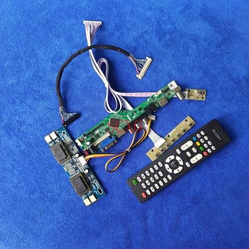 LVDS 30-Pin HDMI-compatible VGA AV USB For CLAA220WA01/MT216WW01/M210W1-L01 Display drive card kit 4CCFL Analog Signal 1680*1050