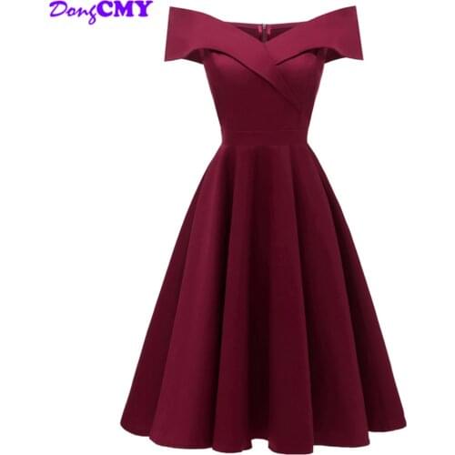DongCMY Womens Off Shoulder Dresses
