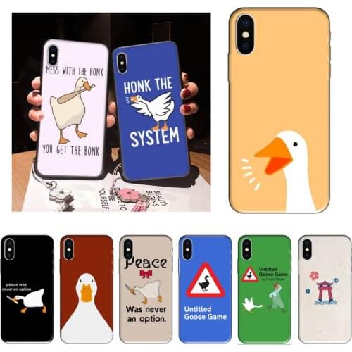 Interesting Game-Untitled-Goose-Game Phone Case For iPhone 12 Mini 11 Pro XS Max X XR 7 8 Plus