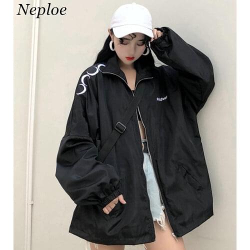 Neploe Women's Windbreaker Jackets