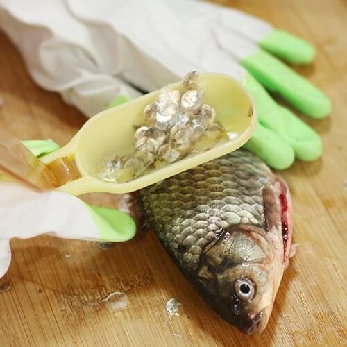 New Practical Fish Scale Remover Scaler Scraper Cleaner Kitchen Tool Peeler 2020 Hot Selling Kitchen Accessories