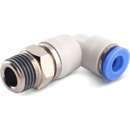 NRL Elbow High Speed Rotary Joint Pneumatic Tracheal Quick Plug Quick Joint PC/PL8-02 Pneumatic Connector