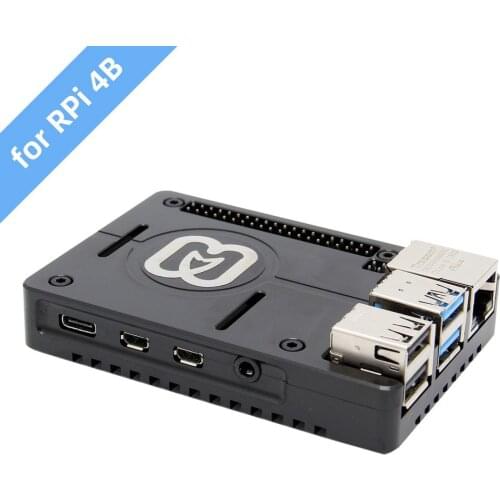 Raspberry Pi 4 Model B Aluminum Alloy Case Ultra-thin CNC Metal Shell Passive Cooling Enclosure