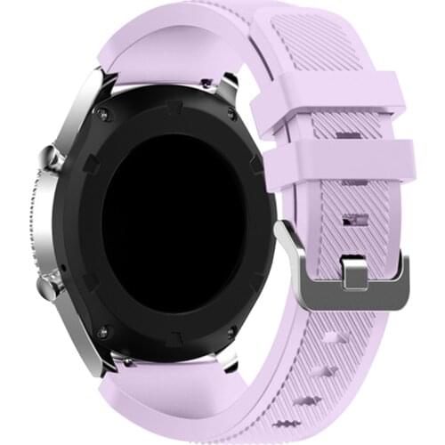 Silicone Smart Watch Strap Huawei Watch gt 2e/pro Strap Samsung Galaxy Watch 46mm 42mm Active 2 Gear S3 20/22mm watch band