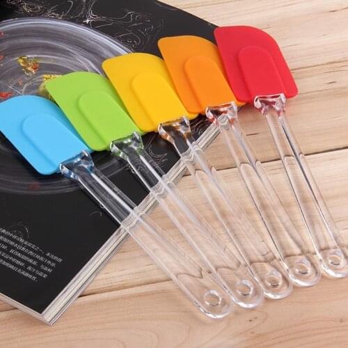 Heat Resistant Silicone Cake Baking Butter Spatula Mixing Scraper Kitchen Tool