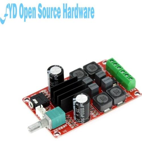 TPA3116 D2 50W + 50W Dual Channel Stereo Digital Amplifier Board DC 5V 24V XH-M189 XH-M189