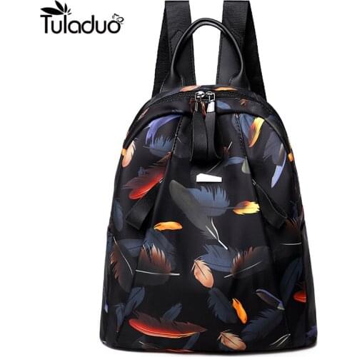 High Quality Waterproof Oxford Female Backpack Fashion Anti-Theft Female Backpack rand-Name Ladies Large-Capacity Backpack