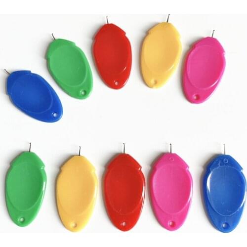 1-10PCS Needle Threader Simple Needle Threading Hand or Machine Threading Set Home Textile Tools Diamond Painting