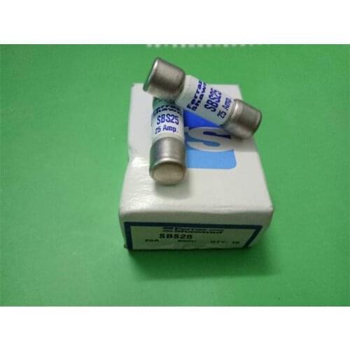 Free shipping 5pcs SBS 25 Ferraz Shawmut French Roland fuses 10X35MM 25A 600V new genuine