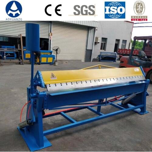 1.5 meter Thin Metal Sheet Steel Bender Pneumatic Air Folding Bending Machine Press Brake
