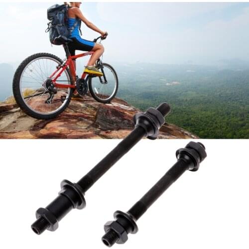 Mountain Bike Bicycle Quick Release Front Back Axles Hollow Hub Shaft Lever New Y51D