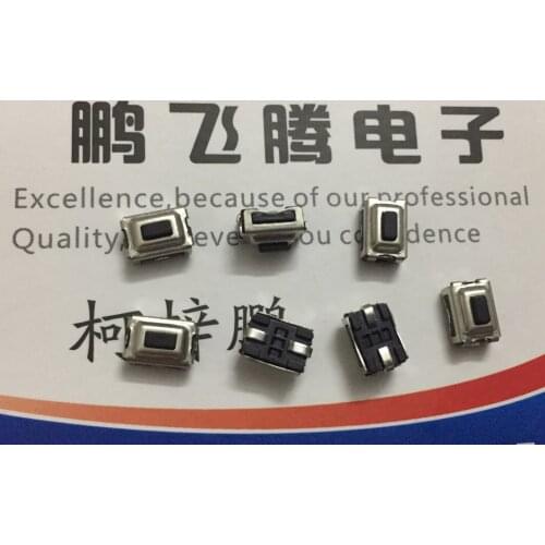 5PCS/lot Imported Japanese TE/TYCO 1571299-2 touch switch 3.5*6.5*4.3 SMD foot 2-foot button
